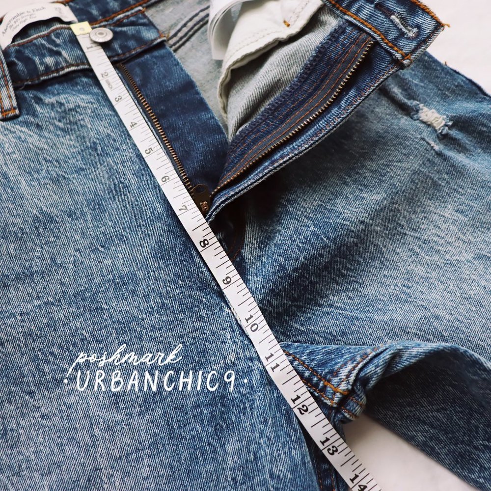 ABERCROMBIE 90s Ultra High Rise Straight Jean 29 - Picture 10 of 15